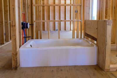 Bathtub Installation detail